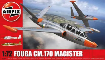 Plastikový model Airfix Fouga CM. 170 Magister 1:72