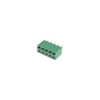 Elektrická zásuvka TE CONNECTIVITY Zásuvka kolíkové HV-100 zásuvka 10 PIN přímý 2,54mm THT 2x5