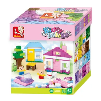 Stavebnice Sluban Sluban Kiddy Bricks M38-B0503 Kostky pro holky