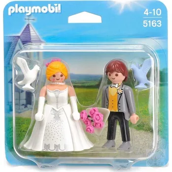 Stavebnice Playmobil Playmobil 5163 Duo Pack Ženich a nevěsta
