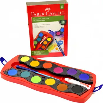 Vodová barva Faber - Castell Vodovky Connector 12 barev