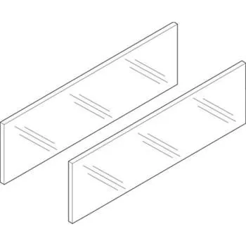 Nábytkové kování BLUM LEGRABOX free ZE7S438G boční zásuvný prvek, délka 550 mm, sklo čiré