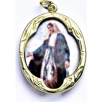 Přívěsek Zlatý přívěšek Madonka kameninová, žluté zlato, (H), P 1013 madonka