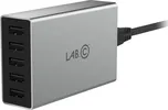 Lab.C X5 5Port USB Wall Charger - šedý