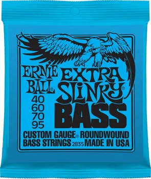 Struna pro kytaru a smyčcový nástroj Ernie Ball 2835 Extra Slinky Bass Nickel Wound