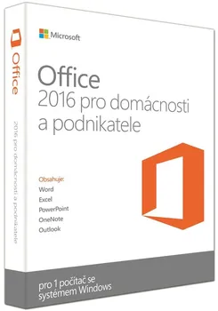 Microsoft Office 2016 pro domácnosti a podnikatele SK
