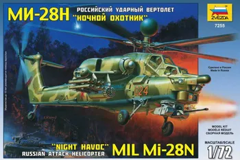 Plastikový model Zvezda MIL MI-28N Russian Helicopter 1:72