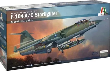 Plastikový model Italeri F-104 A/C Starfighter 1:32