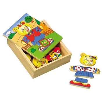 Recenze HJ Toys Oblékací puzzle Šatní skříň Medvídek Puzzle Recenze HJ Toys Oblékací puzzle Šatní skříň Medvídek