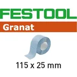 Festool 115x25m P220 GRANAT Brusný pás StickFix v roli (201110)