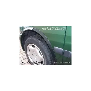 Blatník karosérie Lemy blatníků pro lakování Peugeot 206 3/5dv. Hatchback, Cabrio -- od roku výroby 1998- (4dílná sada)