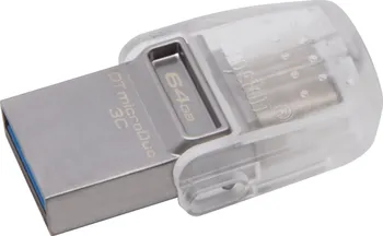 USB flash disk Kingston DataTraveler microDuo 3C 64 GB (DTDUO3C/64GB)