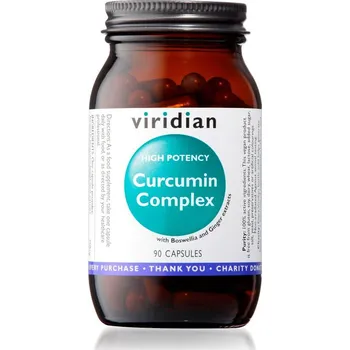Přírodní produkt Viridian Curcumin Complex 90 cps.