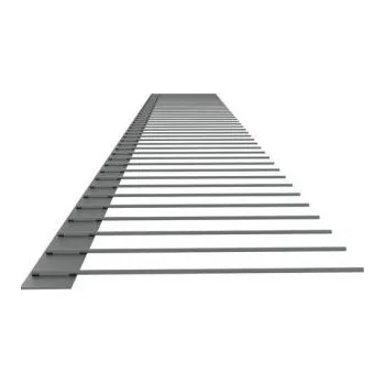 Odpuzovač zvířat Hroty proti holubům solar 1-řadé 190 mm