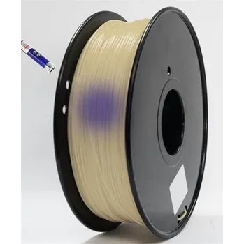 Filament Pro3D ABS 1,75mm, 1kg, bílá->fialová - barva se mění pod UV světlem