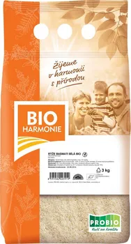 Rýže Bioharmonie Rýže Basmati bílá