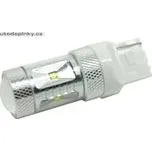 CREE LED T20 (7443) 12-24V, 30W (6x5W) oranžová SLEVA 2%