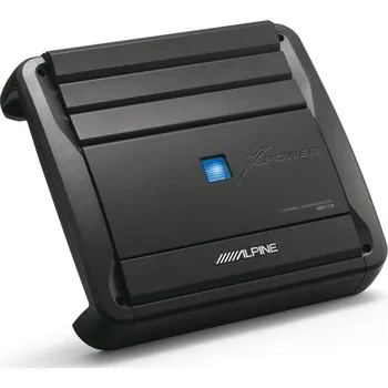 Hi-Fi Zesilovač ALPINE MRX-T15 - 2-kanálový zesilovač do auta, až 2 x 75 W RMS