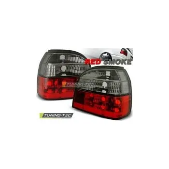 Zadní světlomet Zadní světla, lampy Volkswagen Golf 3, 1992-1998, kouřové/červené