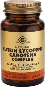 Přírodní produkt Solgar Lutein Lykopen Karoten komplex 30 tbl.