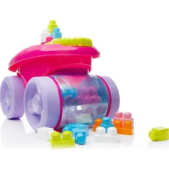 Stavebnice Mega Mega Bloks Zábavný sběrač kostek růžový