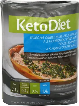 Keto dieta KetoDiet Proteinová omeleta 7x 28 g