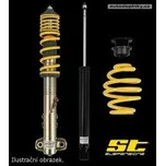 ST suspensions Hicon TX výškově a tuhostí nastavitelné tlumiče s pružinami Škoda Octavia (1Z) (pro modely s průměrem pístnice 50mm) -- od roku výroby 09/03- ( snížení přední nápravy 35-65mm, zadní 35-65mm ) (18280088)