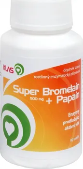 Přírodní produkt Klas Super Bromelain + Papain