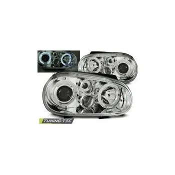 Auto-moto Přední světla Volkswagen Golf 4, 1998-2003, Angel Eyes, chrom 2 SLEVA 15%