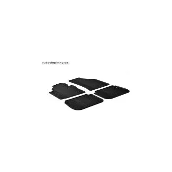 autokoberec Přesné gumové rohože VW Caddy -- od roku výroby 2004- (4 dílná sada s fixací) SLEVA 5%