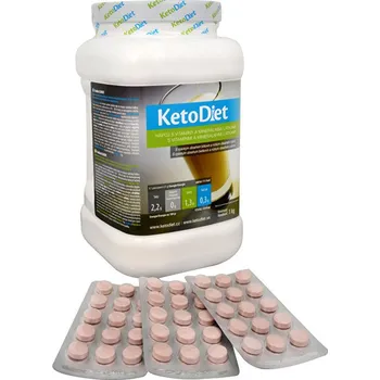 Keto dieta KetoDiet Element proteinový nápoj 1000 g + 45 tablet příchuť