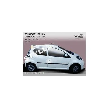Tuning Zadní spoiler kšilt nad okno Citroen C1 5dv.