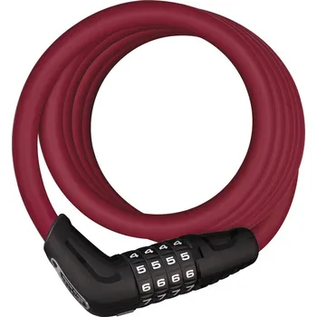 Zámek na kolo Zámek ABUS Numero 5510C/180/10 Red + držák SCMU