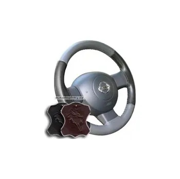 Autopotah Potah volantu kožený Maria Cavallo velikost AX barva černá/tmavě hnědá SLEVA 6%