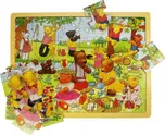 Bigjigs Toys Puzzle medvědí piknik 24…