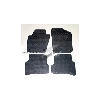 autokoberec Gumové koberce přesně tvarované VW POLO -- od roku výroby 2009- (4-dílná sada)