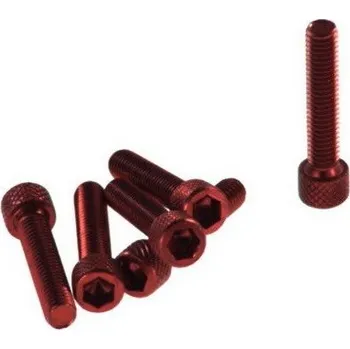 Klíč sada 6ks šroubů M5x45 imbus - červený