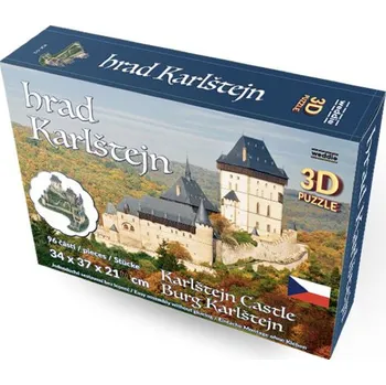 3D puzzle Hrad Karlštejn 3D Puzzle