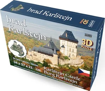3D puzzle Hrad Karlštejn 3D Puzzle