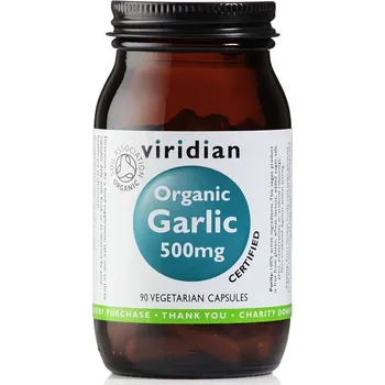 Přírodní produkt Viridian Organic Garlic 90 cps.