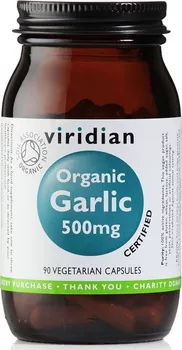 Přírodní produkt Viridian Organic Garlic 90 cps.