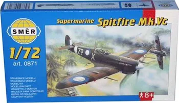 Plastikový model Směr Supermarine Spitfire MK.Vc 1:72