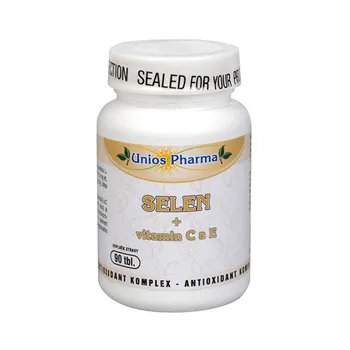 UNIOS Pharma Selen + vitamín C a E tbl. 90