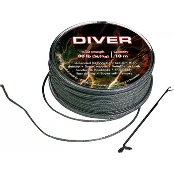 SPORTCARP NÁVAZCOVÁ ŠŇŮRKA DIVER VARIANTA DIVER 80LB 10M