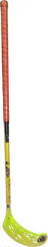 Florbalová hůl Sedco Hunter 95 cm pravá oranžová/žlutá