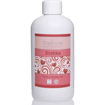 Masážní přípravek Saloos Erotika - Bio tělový a masážní olej 1000ml