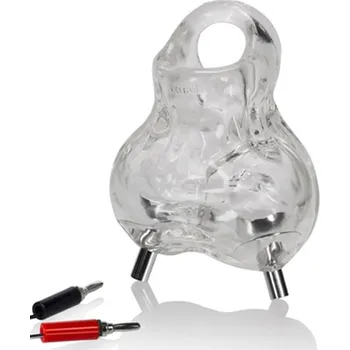 Oxballs Nutter Electro Ball Sling Transparentní