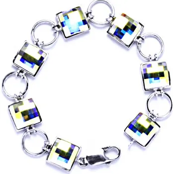 Náramek R 1305 Náramek stříbrný s krystalem Swarovski AB