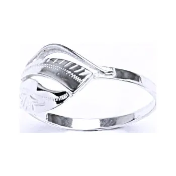 Prsten Stříbrný prsten, prstýnek ze stříbra, stříbro, T 818