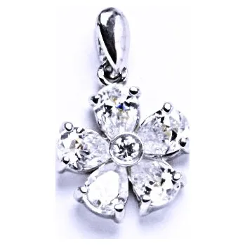 Přívěsek Přívěsky stříbrné se zirkony VP 39 BZ